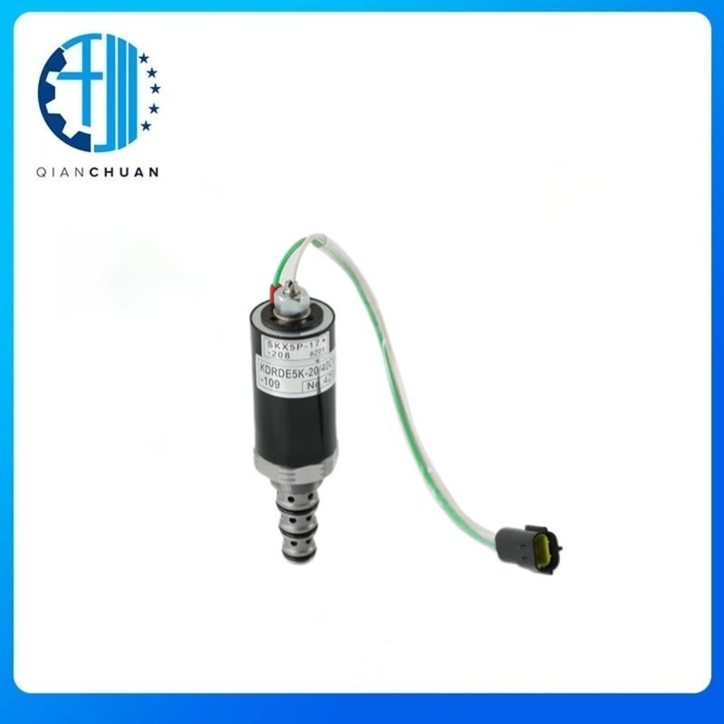 KDRDE5K-20/40C07-109 Hydraulic Solenoid Valve For Kobelco SK200-6E SK210-6E