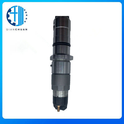 Set of 6 Common Rail Fuel Injectors 0445120236 / 5263308 / 6745-12-3100 For Komatsu PC300-8 PC350-8 PC360-8MO Cummins QSL8.9 QSL9 Excavator Engine Parts