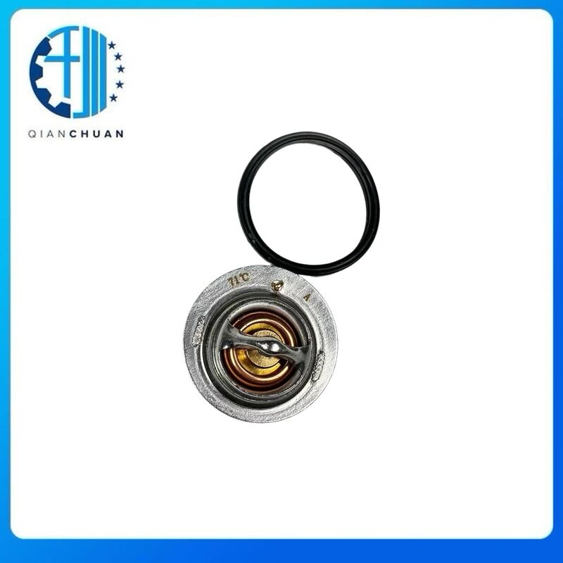 71℃  Thermostat 129155-49801 For Yanmar 4TNV84 4TNV84T 4TNV88 4TNE84 4TNE88 Diesel Engine Spare Parts