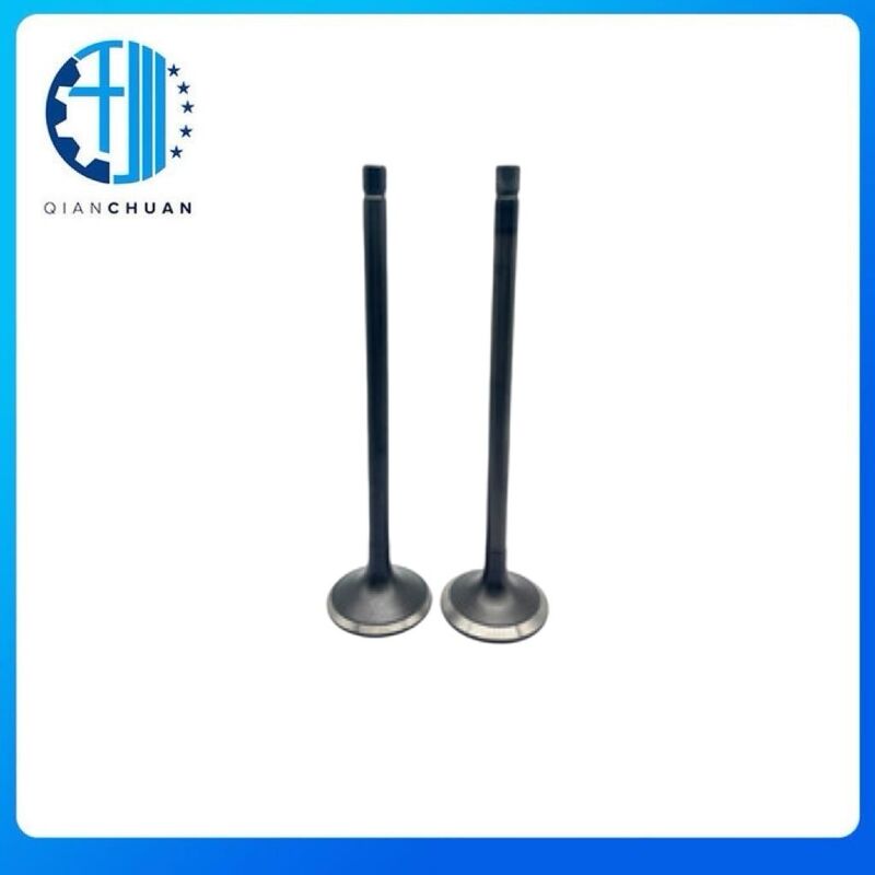 Intake & Exhaust Valve Set 6150-42-4110 (Intake) / 6150-42-4210 (Exhaust) for Komatsu PC400-8 Excavator Engine Parts